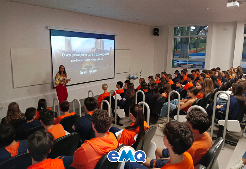 Escola Mario Quintana estreia no Yale Model United Nations 2026 com delegação em Brasília
