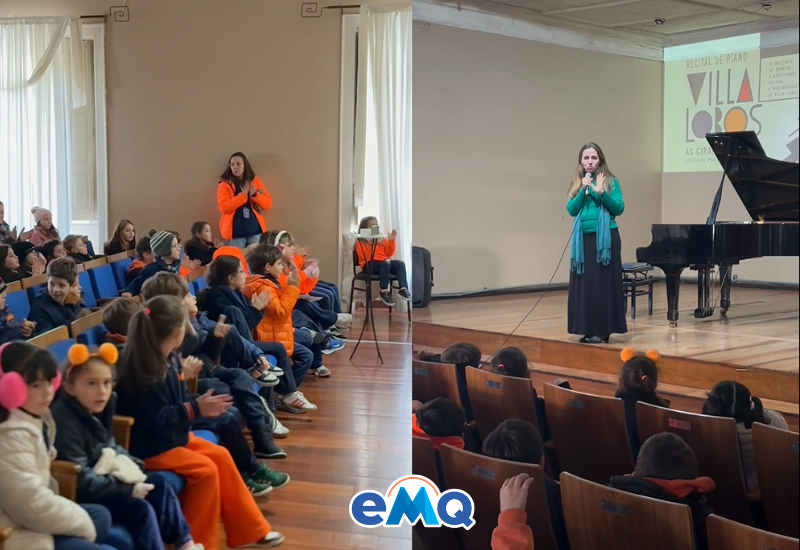 Entre sons e descobertas: 2º Ano vivencia a obra de Villa-Lobos no Recital de Música da UFPel