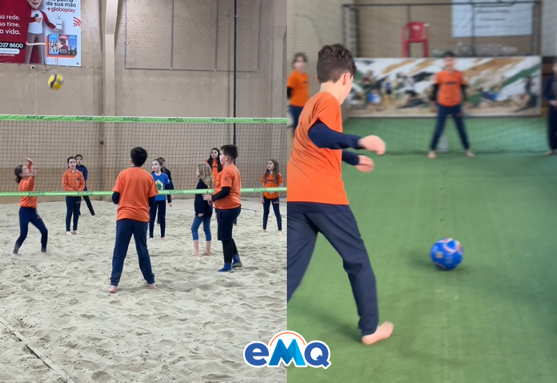 Encerrando o semestre com esporte, integração e muita diversão