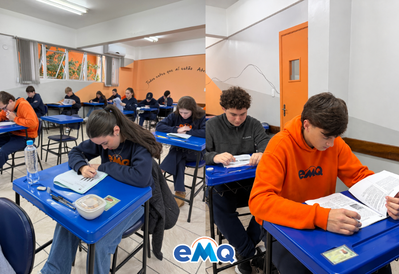 Alunos participam da 2ª etapa do Simulado Bolsa de Estudo e Desempenho para 2027